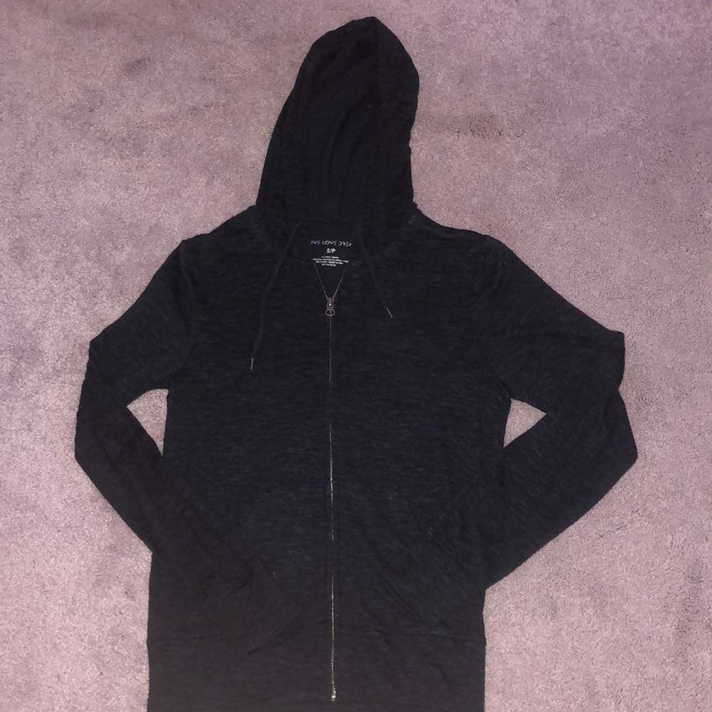Full-zip hoodie
